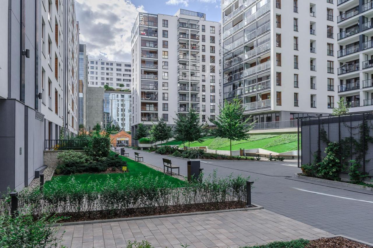 Modern Apartments With Access To The Pool Near Rondo Daszynskiego Station Warsawa Bagian luar foto